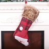 Christmas Stocking Candy Bags Fireplace Decoration Socks