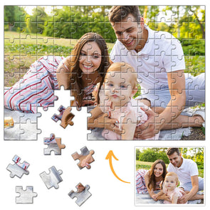 Christmas Gift Custom Puzzle with picture