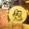 Christmas Gift Custom Engraved 3D Moon Lamp with Picture