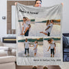 Custom Blanket with Pictures Personalized Photo Blankets Fleece Throw Blanket Christmas Gift