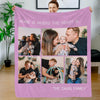 Personalized Photo Blankets Mothers day Gift