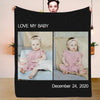 Custom Photo Blankets Personalized Photo Blankets Fleece Throw Blanket