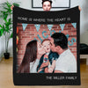 Personalized Photo Blankets Fleece Throw Blanket Mothers day Gift