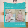 Personalized Photo Blankets Fleece Throw Blanket Mothers day Gifts