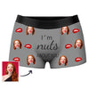 Personalized Photo Boxers Shorts Funny Custom Boxer with Face