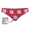 Custom Cat Photo Panties Cat Face on Underwear