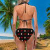 Womens Face Bikini Women's Two Piece Swimsuit Summer Beach Pool Outfits