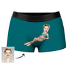 Custom Face Boxers Men's Shorts with Picture