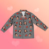 Custom Photo Pajamas Face Home Sleepwear Gift to Lover