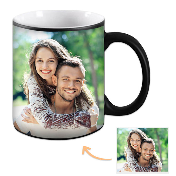 Custom Magic Mug Personalized Photo Mug Gift for Dad