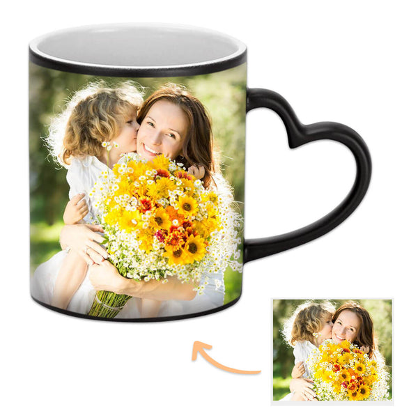Mother's Day Custom Magic Mug Personalized Mug Photo Color Changing
