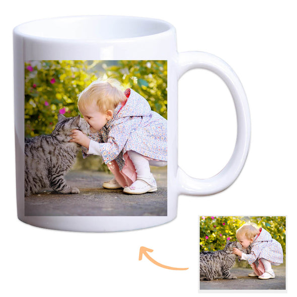 Custom Coffee Mug with Pictures Personalized Mug for Dad