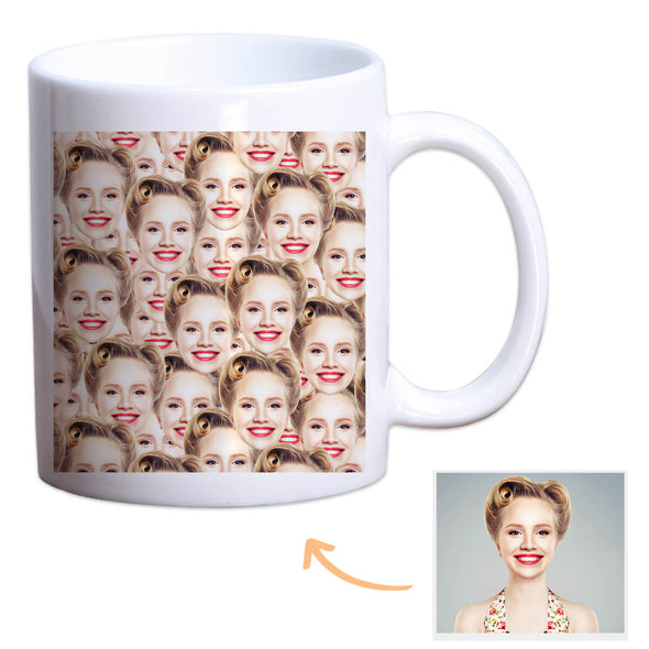 Custom Coffee Mug with Pictures Personalized Photo Mug