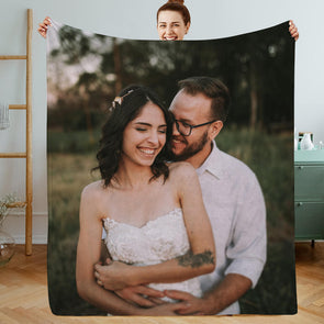 Custom Photo Blankets Personalized Photo Blankets Fleece Throw Blanket Birthday Gift