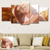 Custom Photo Canvas Prints 5 Pcs Oil Painting For Livingroom