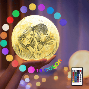 Custom Moon Lamp With Picture 16 Colors