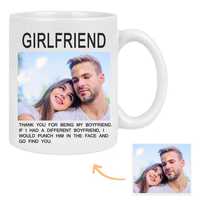 Custom Photo Mug Personalized Photo Mug Gift for Lover