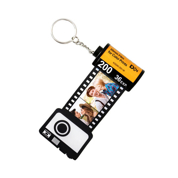 Valentine's Gift Custom Camera Roll Pictures Keychain