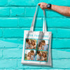 Custom Design With Your Own Text And Your Photo Tote Bag Valentine's Day Gift