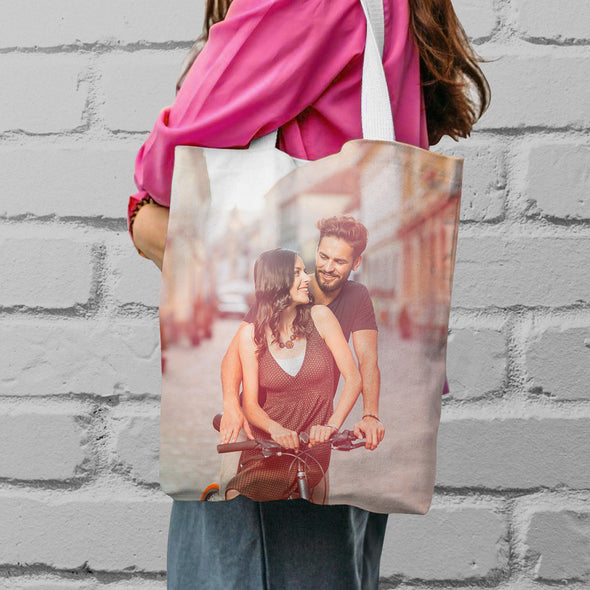 Personalized Design With Your Own Photo Tote Bag