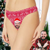 Christmas Gift for Wife Girlfriend Custom Underwear with Photo