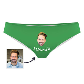 Custom Panties with Face Photo Underwear Gift for Girlfriend