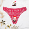 Christmas Gift for Wife Girlfriend Custom Underwear with Photo