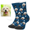 Dog Photo Socks Dog Face Socks Dog Photo on Socks