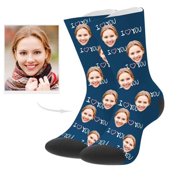 Custom Lover Face Socks