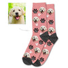 Dog Photo Socks Dog Face Socks Dog Photo on Socks