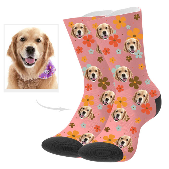 Pup Socks Custom Dog Photo Socks