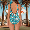 Women's Face on Swimwear Custom Hawaiian Swimsuit with Face