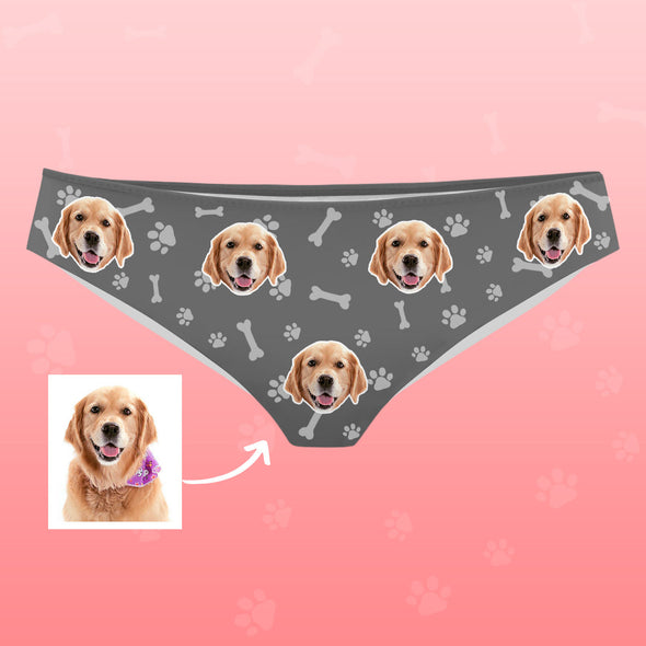 Custom Panties with Dog Photo