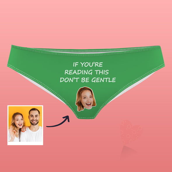 Custom Face Panties Gag Gift for Wife