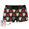 Valentine's Day Gift Custom Lover Boxers Shorts with Photo