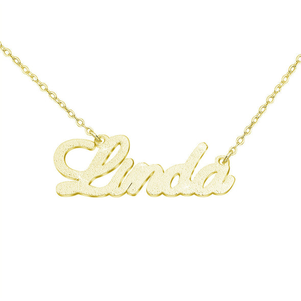 Name Necklace with Diamond Customized Necklace Anniversary Gift