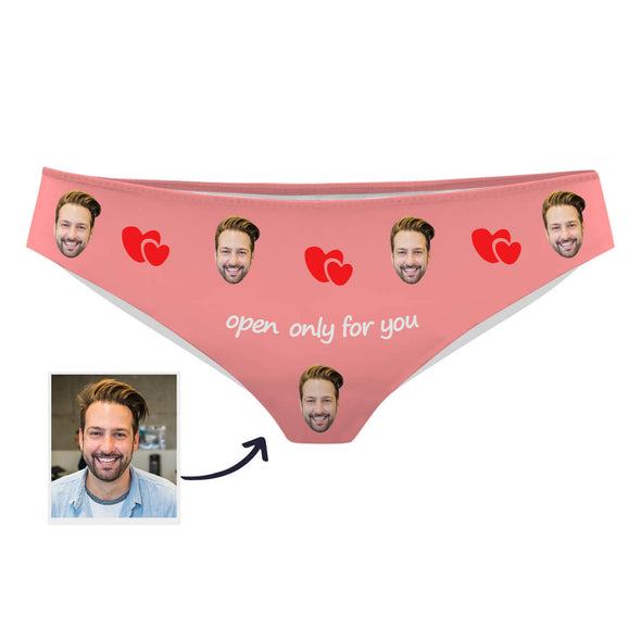 Custom Underwear Face Photo Panties for Women