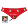 Custom Underwear Face Photo Panties for Women