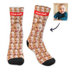 Photo Socks with Your Name Custom Socks with Photo