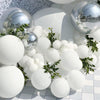 Birthday Party Decorations DIY White Balloon Garland Arch Kit 125Pcs