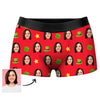 Personalized Lover Photo Shorts Face Boxers