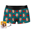 Custom Face Boxers Shorts Gift for Boyfriend