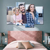 Custom Couple Photo Painting Canvas 4 Pcs  Gift for Mom