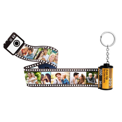 Mothers Day Gifts Customized Camera Roll Photos Keychain