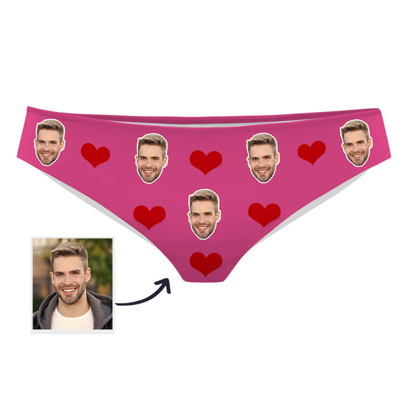 Personalized Panties with Photo Face Underwear for Girlfriend