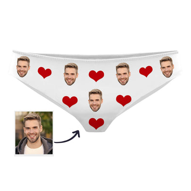 Personalized Panties with Photo Face Underwear for Girlfriend