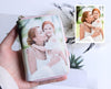 Personalized Photo Wallets Two side 3D Print Leather Short Card Holder