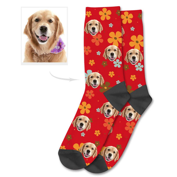 Pup Socks Custom Dog Photo Socks