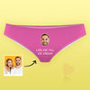 Custom Underwear Face on Panties Party Gag Gift for Wife
