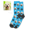 Dog Photo Socks Dog Face Socks Dog Photo on Socks